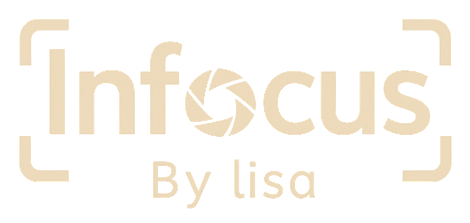 Het logo van In focus by Lisa